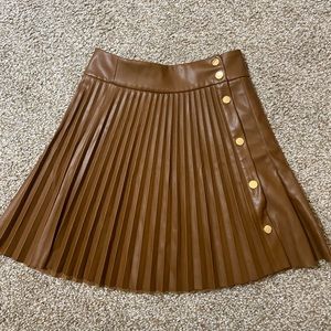 Zara pleated skirt